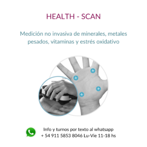 Oligoscan: metales pesados